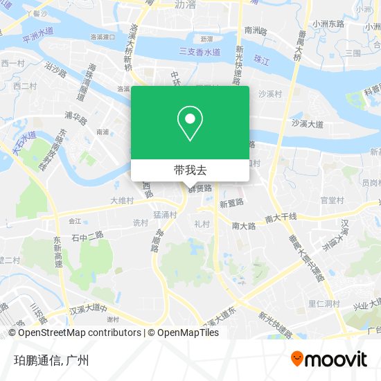 珀鹏通信地图
