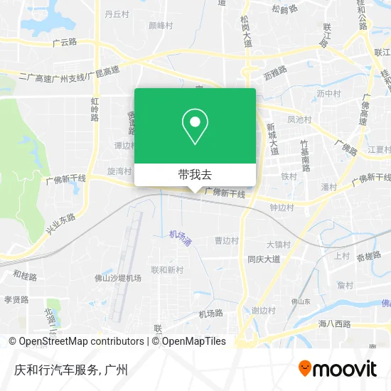 庆和行汽车服务地图