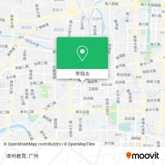 谭州教育地图