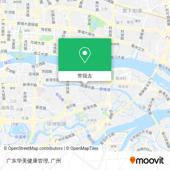 广东华美健康管理地图