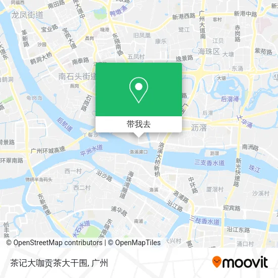 茶记大咖贡茶大干围地图