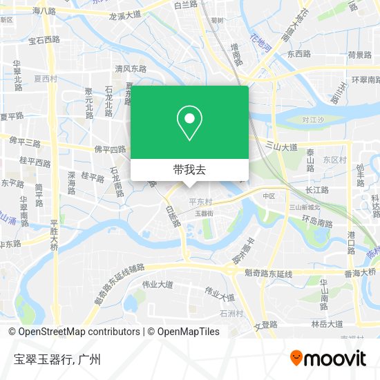 宝翠玉器行地图