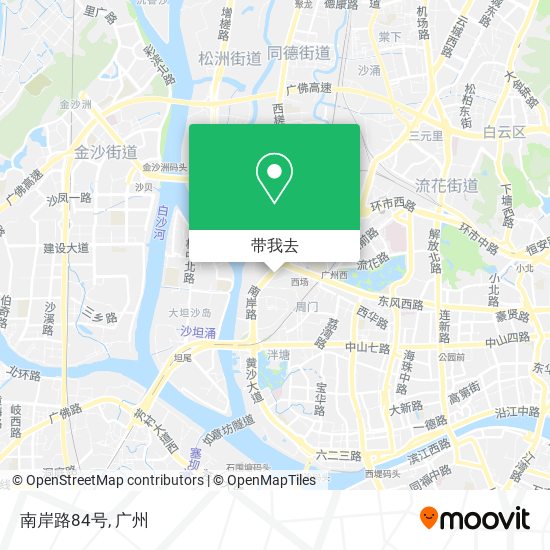 南岸路84号地图