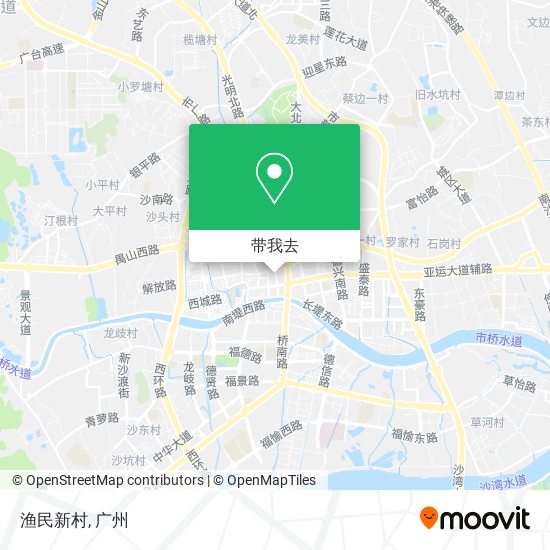 渔民新村地图