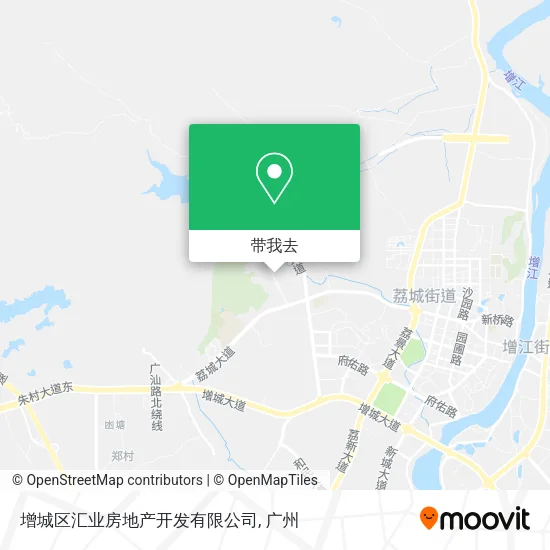 增城区汇业房地产开发有限公司地图
