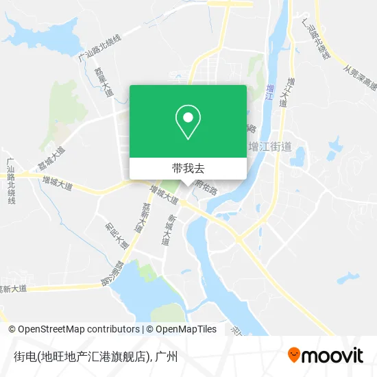 街电(地旺地产汇港旗舰店)地图