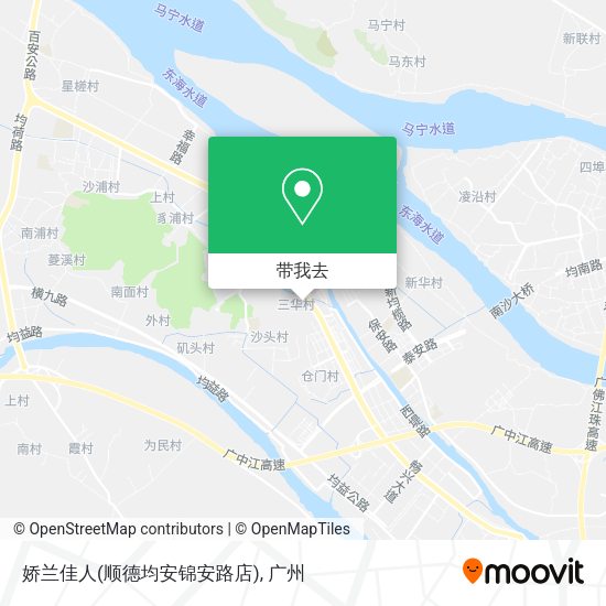 娇兰佳人(顺德均安锦安路店)地图