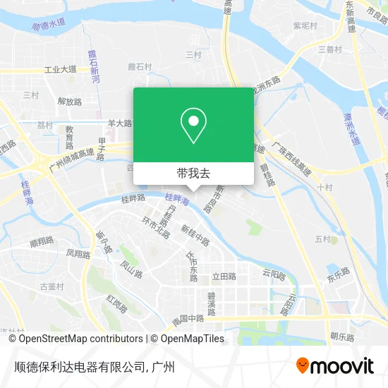 顺德保利达电器有限公司地图