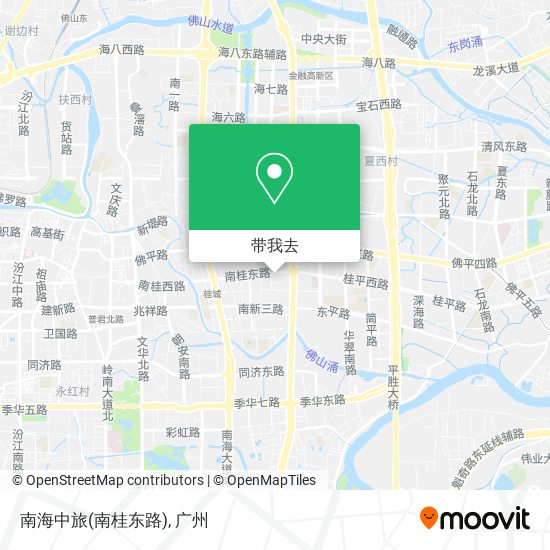 南海中旅(南桂东路)地图