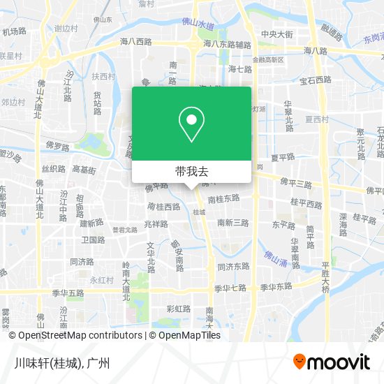 川味轩(桂城)地图