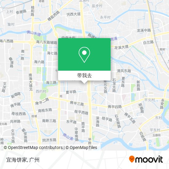 宜海饼家地图