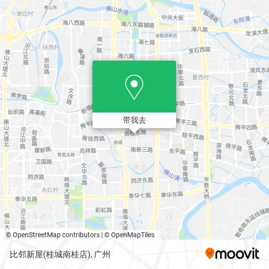 比邻新屋(桂城南桂店)地图