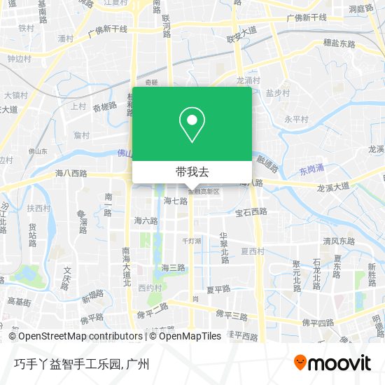 巧手丫益智手工乐园地图