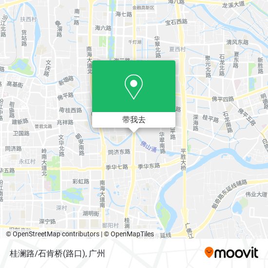 桂澜路/石肯桥(路口)地图
