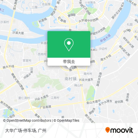 大华广场-停车场地图