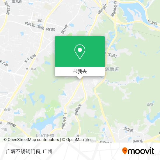 广辉不锈钢门窗地图