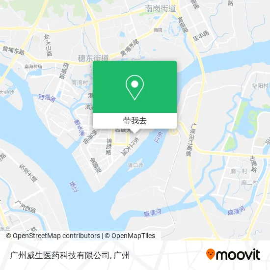 广州威生医药科技有限公司地图