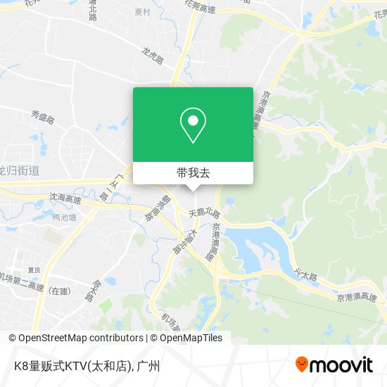 K8量贩式KTV(太和店)地图