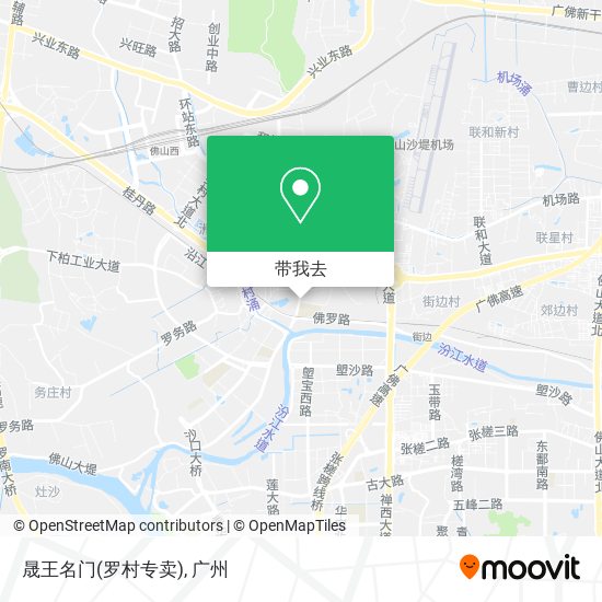 晟王名门(罗村专卖)地图