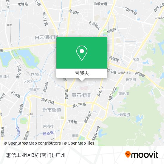 惠信工业区B栋(南门)地图