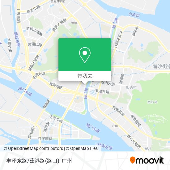 丰泽东路/蕉港路(路口)地图
