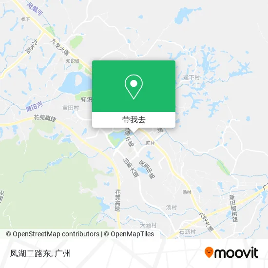 凤湖二路东地图