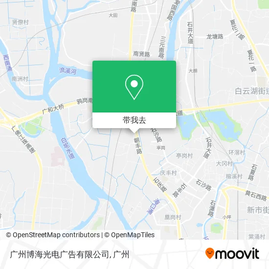 广州博海光电广告有限公司地图