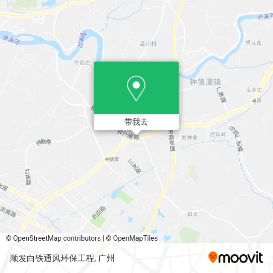 顺发白铁通风环保工程地图