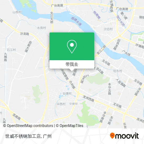 世威不锈钢加工店地图