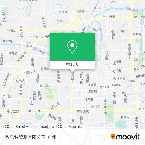 盈思特贸易有限公司地图