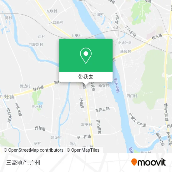 三豪地产地图