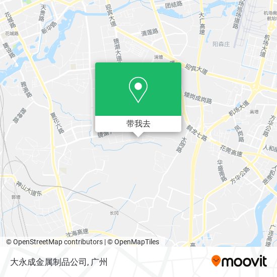 大永成金属制品公司地图