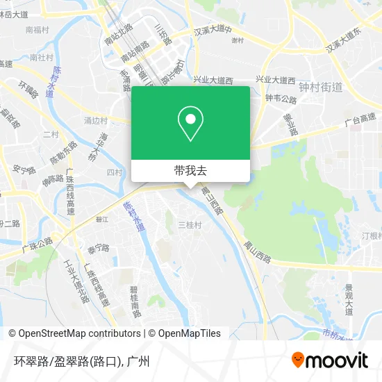 环翠路/盈翠路(路口)地图