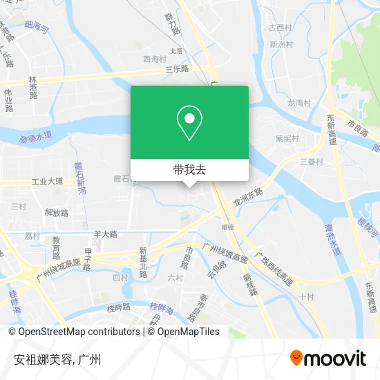 安祖娜美容地图
