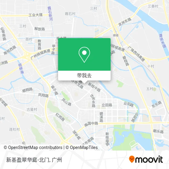新基盈翠华庭-北门地图