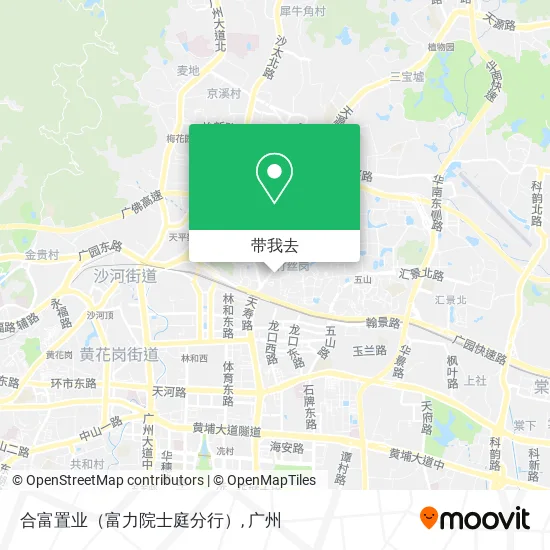 合富置业（富力院士庭分行）地图