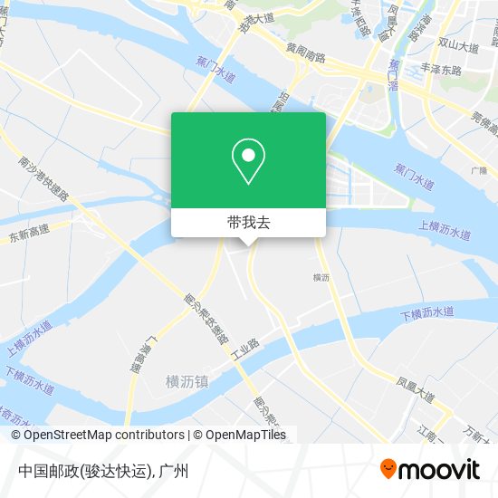 中国邮政(骏达快运)地图