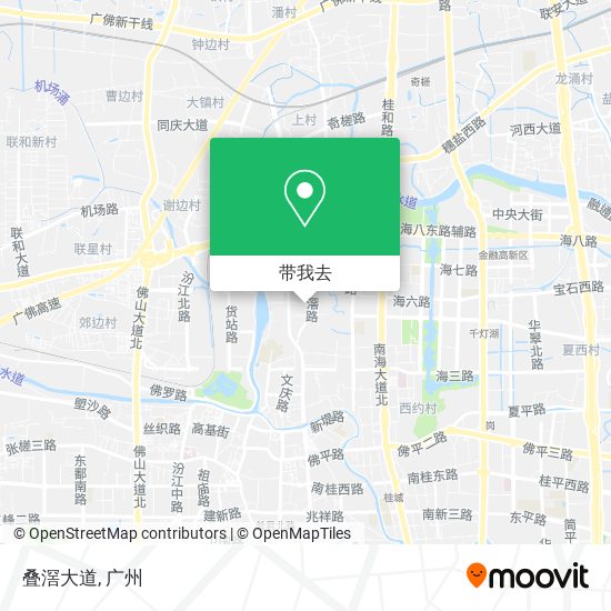 叠滘大道地图