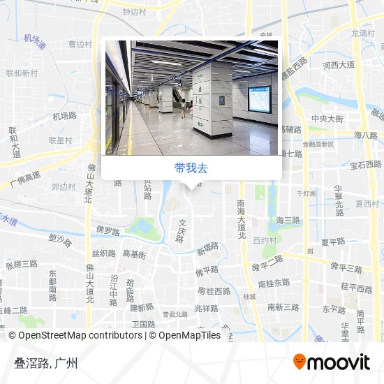 叠滘路地图