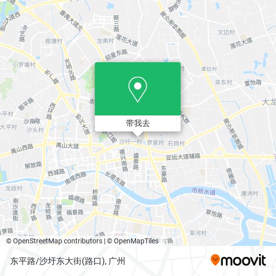 东平路/沙圩东大街(路口)地图