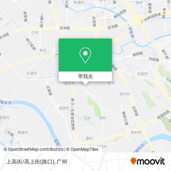 上高街/高上街(路口)地图