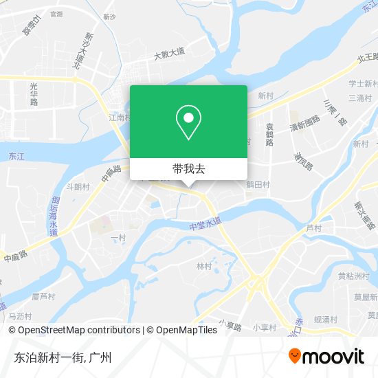 东泊新村一街地图