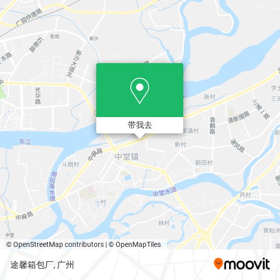 途馨箱包厂地图