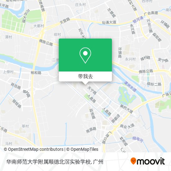 华南师范大学附属顺德北滘实验学校地图