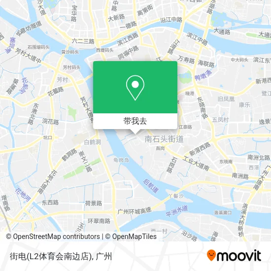 街电(L2体育会南边店)地图