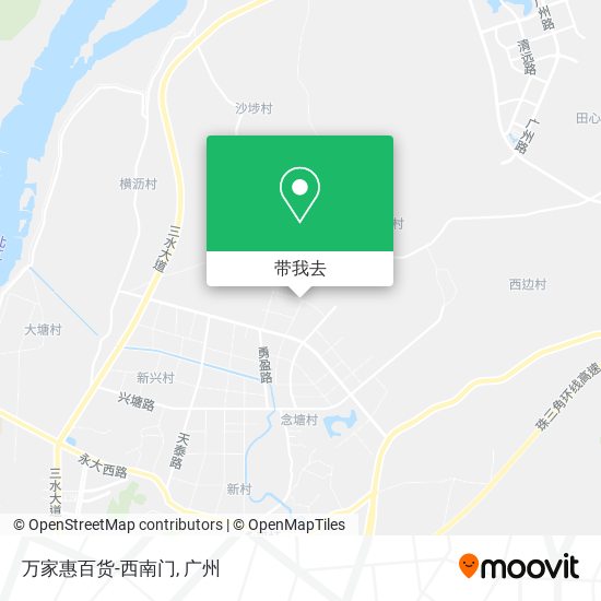 万家惠百货-西南门地图