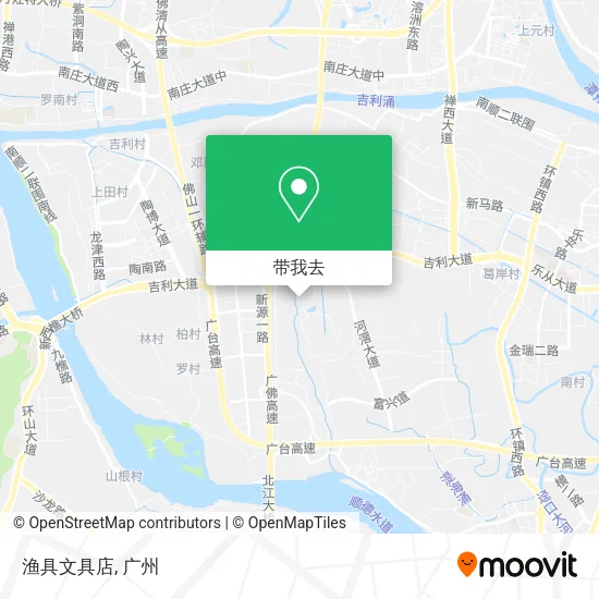 渔具文具店地图