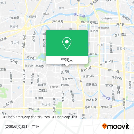荣丰泰文具店地图