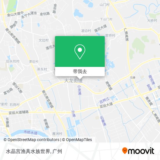 水晶宫渔具水族世界地图