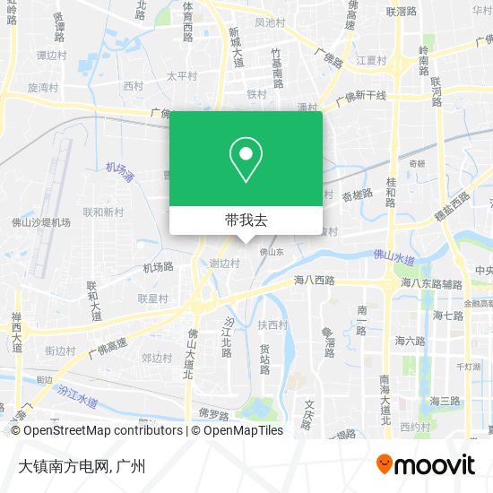 大镇南方电网地图